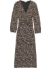 Garcia Kleid in Beige/ Schwarz