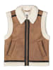 Garcia Bodywarmer lichtbruin/wit
