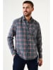 Garcia Blouse lichtroze/donkerblauw