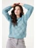 Garcia Sweter w kolorze turkusowym