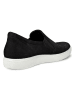 Ecco Leder-Slipper "Classic" in Schwarz