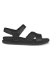 Ecco Leder-Sandalen "Damara" in Schwarz