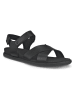 Ecco Leder-Sandalen "Damara" in Schwarz