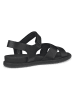 Ecco Leder-Sandalen "Damara" in Schwarz