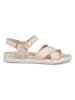 Ecco Leder-Sandalen "Damara" in Beige