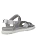 Ecco Leder-Sandalen "Damara" in Silber