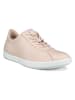 Ecco Leder-Sneakers "Travel" in Rosa