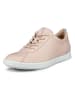 Ecco Leder-Sneakers "Travel" in Rosa