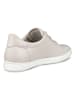 Ecco Leder-Sneakers "Travel" in Creme