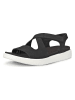 Ecco Leren sandalen "Flowt" zwart