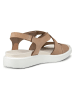 Ecco Leder-Sandalen "Flowt" in Beige