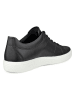 Ecco Leder-Sneakers "Classic" in Schwarz