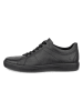 Ecco Skórzane sneakersy "Classic" w kolorze czarnym