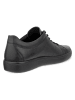 Ecco Skórzane sneakersy "Classic" w kolorze czarnym