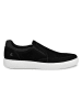 Ecco Leren instappers "Classic" zwart