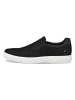 Ecco Leren instappers "Classic" zwart