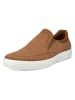Ecco Leder-Slipper "Classic" in Hellbraun