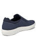 Ecco Leren instappers "Classic" donkerblauw