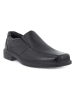 Ecco Leder-Slipper "Helsinki Classic" in Schwarz