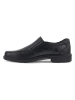 Ecco Leder-Slipper "Helsinki Classic" in Schwarz