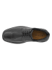 Ecco Leder-Schnürschuhe "Helsinki" in Schwarz