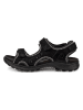 Ecco Leren sandalen "Onroads" zwart