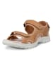Ecco Leder-Sandalen "Onroads" in Hellbraun
