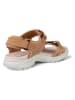 Ecco Leren sandalen "Onroads" lichtbruin