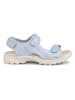 Ecco Leder-Sandalen "Onroads" in Hellblau