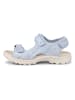 Ecco Leder-Sandalen "Onroads" in Hellblau
