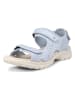 Ecco Leder-Sandalen "Onroads" in Hellblau