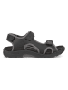 Ecco Leder-Sandalen "Onroads" in Schwarz