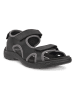 Ecco Leder-Sadalen "Onroads" in Schwarz