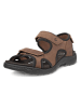 Ecco Leder-Sandalen "Onroads" in Braun