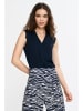Nife Blousetop donkerblauw