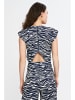 Nife Jumpsuit donkerblauw/wit