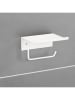 Wenko Toilettenpapierhalter "Desulo" in Weiß - (B)14 x (H)12 x (T)6,2 cm