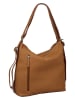 Burkely Leder-Schultertasche "Soft Skylar" in Cognac - (B)31 x (H)31 x (T)10 cm