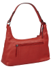 Burkely Leder-Schultertasche "Rock Ruby" in Rot - (B)28 x (H)18 x (T)9 cm