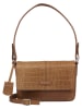 Burkely Leder-Schultertasche "Cool Colbie" in Cognac - (B)22 x (H)16 x (T)7 cm