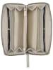 Burkely Leder-Geldbörse "Cool Colbie" in Creme - (B)19 x (H)10 x (T)2 cm
