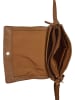 Burkely Leder-Umhängetasche "Lush Lucy" in Cognac - (B)25 x (H)20 x (T)7 cm