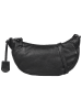 Burkely Leder-Umhängetasche "Lucy Lush" in Schwarz - (B)30 x (H)15 x (T)12 cm