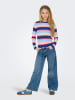 KIDS ONLY Trui "Karol" donkerblauw/lichtblauw