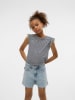 Vero Moda Girl Shirt "Leila" donkerblauw/wit