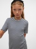Vero Moda Girl Kleid "Vio" in Dunkelblau/ Weiß