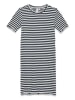 Vero Moda Girl Kleid "Vio" in Dunkelblau/ Weiß