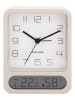 Karlsson Wecker "Duo" in Grau - (H)12 cm