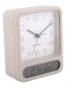 Karlsson Wecker "Duo" in Grau - (H)12 cm
