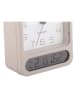 Karlsson Wecker "Duo" in Grau - (H)12 cm